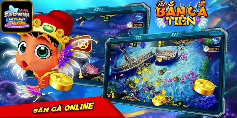 Bắn cá ăn tiền tại Saowin